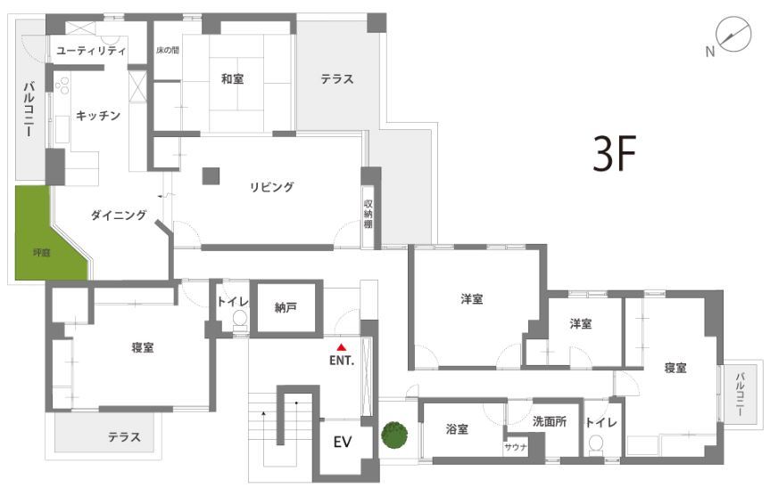 クレセントヒルズ 青山 表参道エリアの賃貸マンションなら青山賃貸 Com