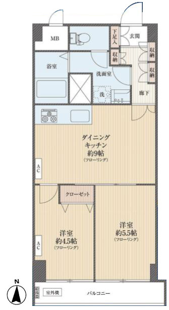秀和麻布永坂レジデンス平面図のコピー