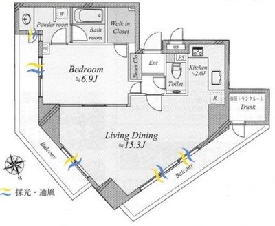 サンクタス広尾常磐松ウエストコート6F (1) - コピー.jpg