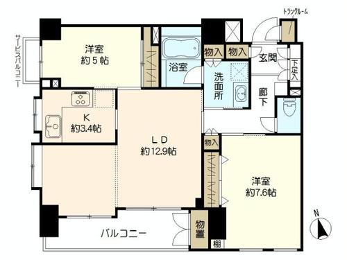 ダイアパレス麻布十番801号室  - コピー.jpg
