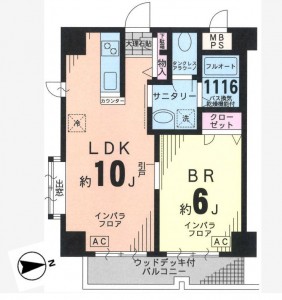 パークサイド代々木公園間取図のコピー