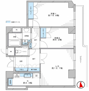 ドムス南麻布西館 302号室 - コピー.jpg