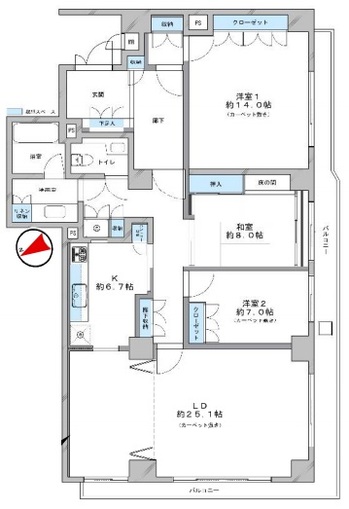 ドムス元麻布205号室 - コピー.jpg
