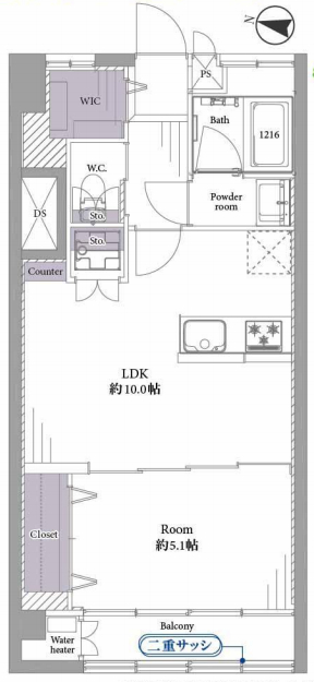第三宮廷マンション503間取図.jpg