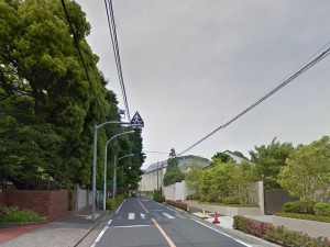 シャンボール常磐松北西側