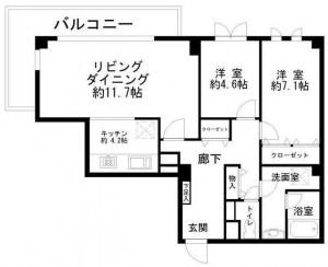 A505間取り