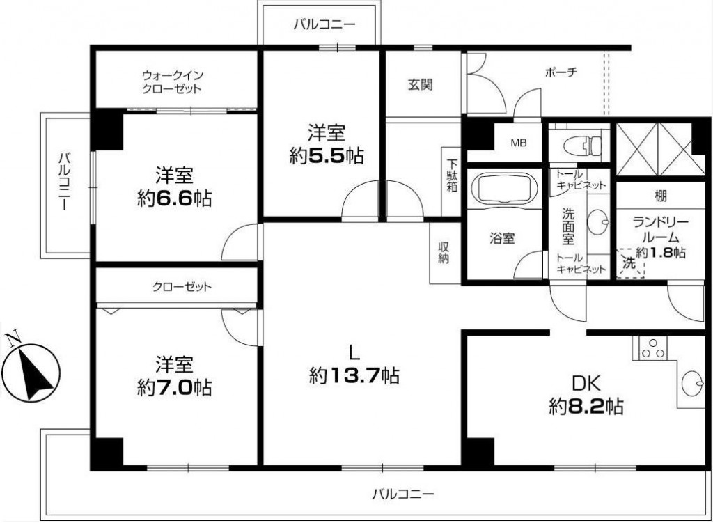 秀和四谷パークサイドレジデンス203号室