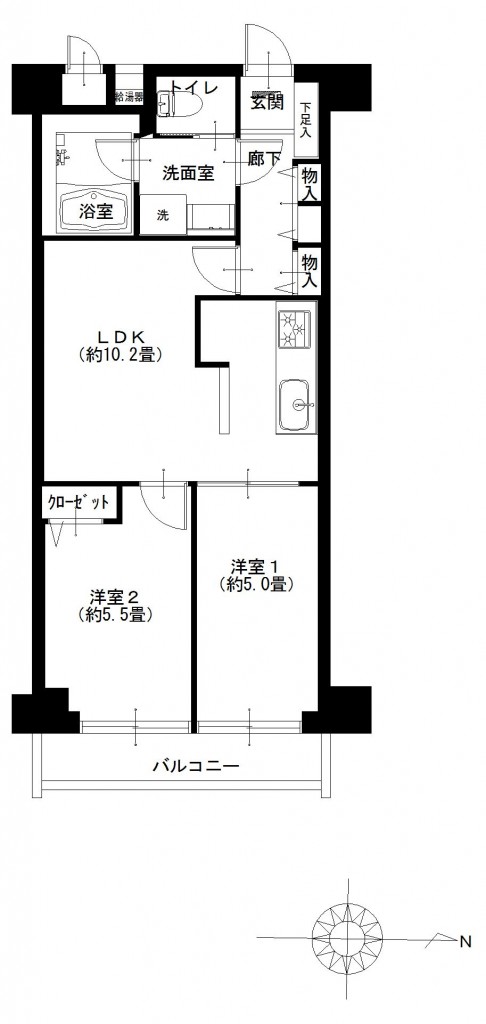 秀和第二三田綱町レジデンス6F-室内