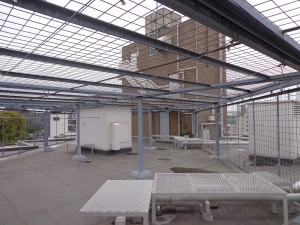 青山コーポラスの屋上