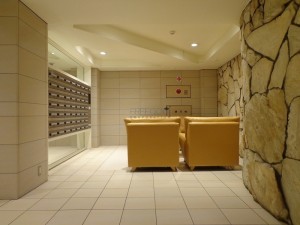 青山コーポラスの集合ポスト