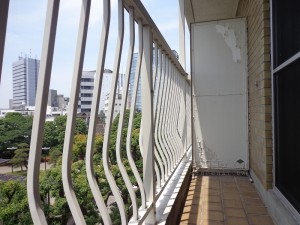 アポセント千駄ヶ谷5F -バルコニー