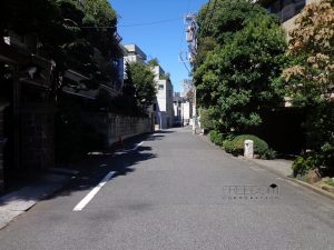 前面道路