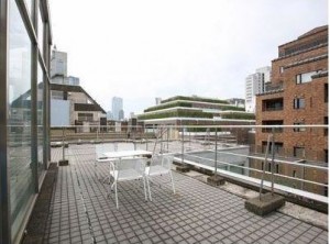 屋上テラス