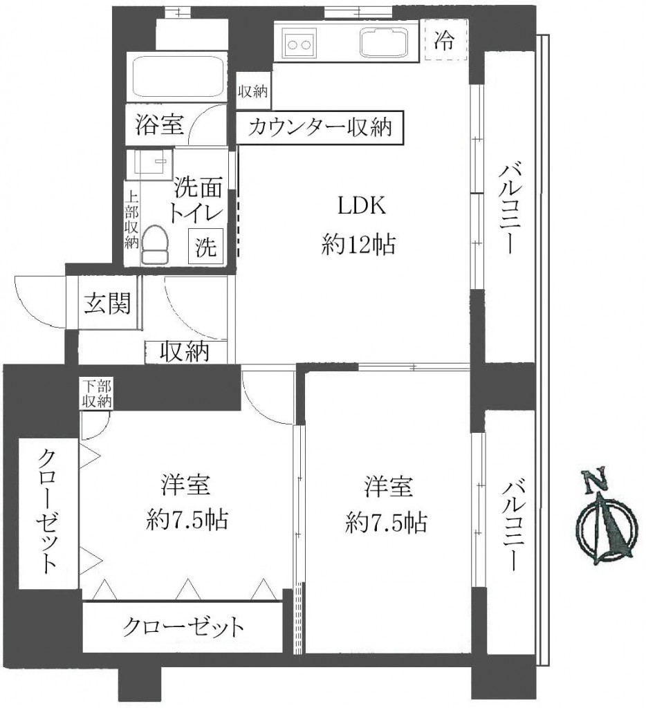 間取図2