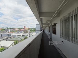 代々木コーポラス_外観共用部