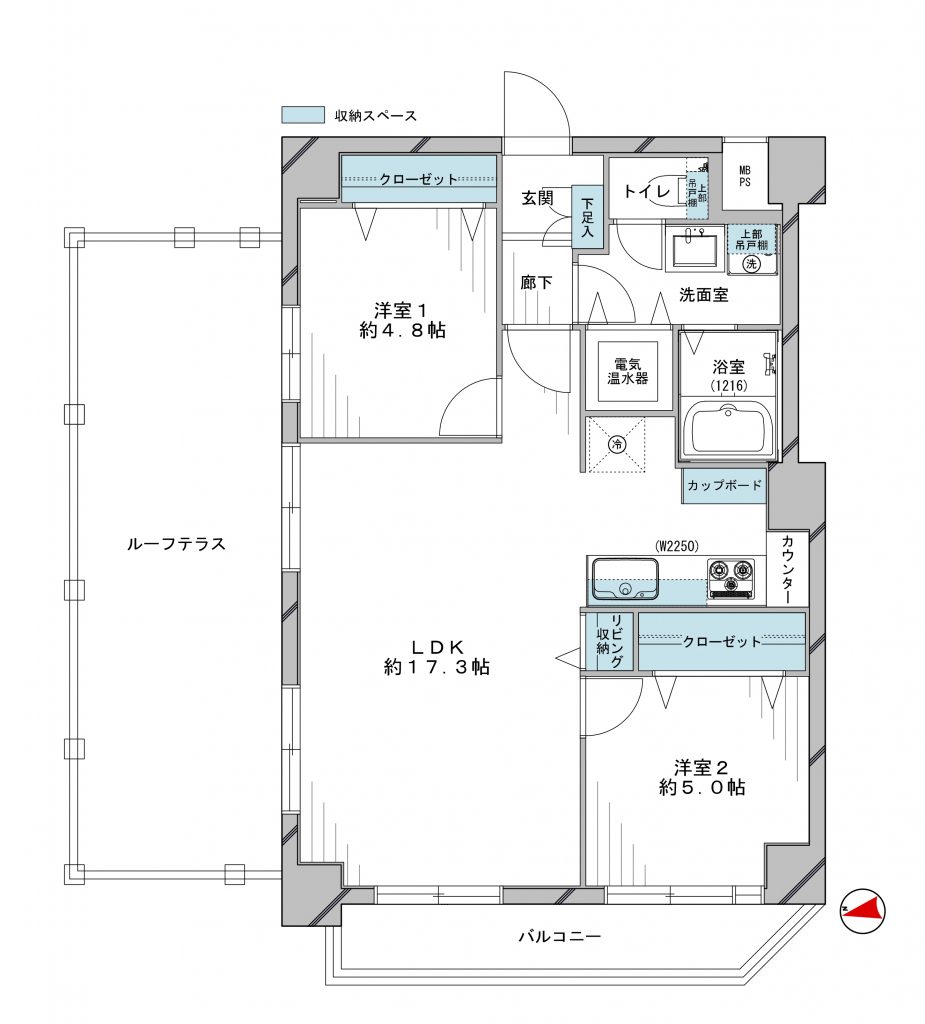 フラッツ景丘_5F
