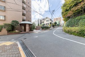 前面道路